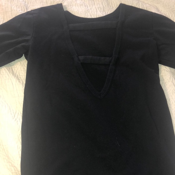 Open Back Sweatshirt - Picture 2 of 2